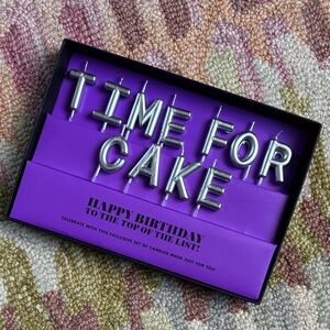 TIME FOR CAKE Happy Birthday 11- candle Set NWT Bloomingdale’s